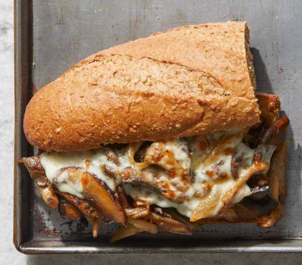 Mushroom French dip