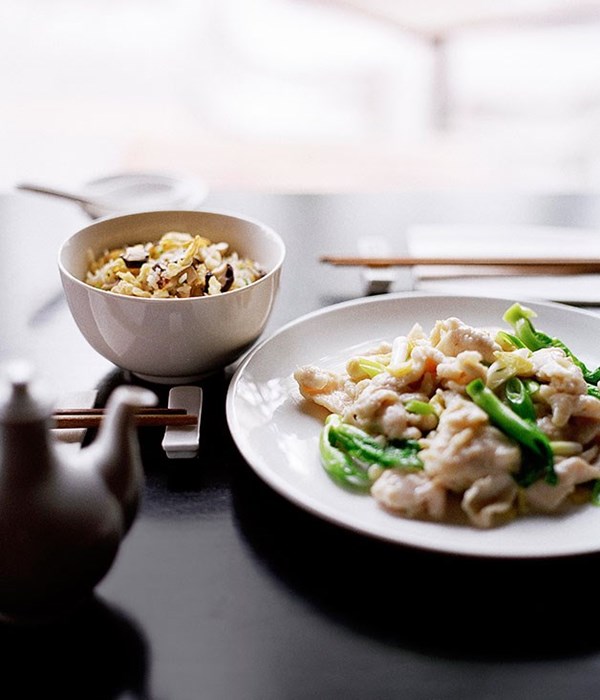 Mushroom fried rice