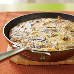 Mushroom frittata