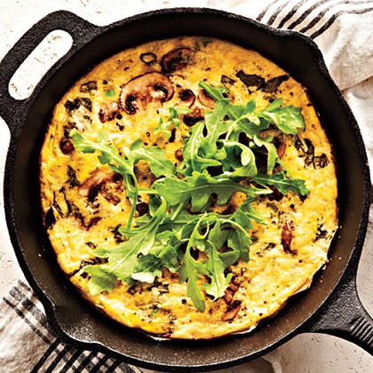 Mushroom frittata
