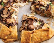 Mushroom galette