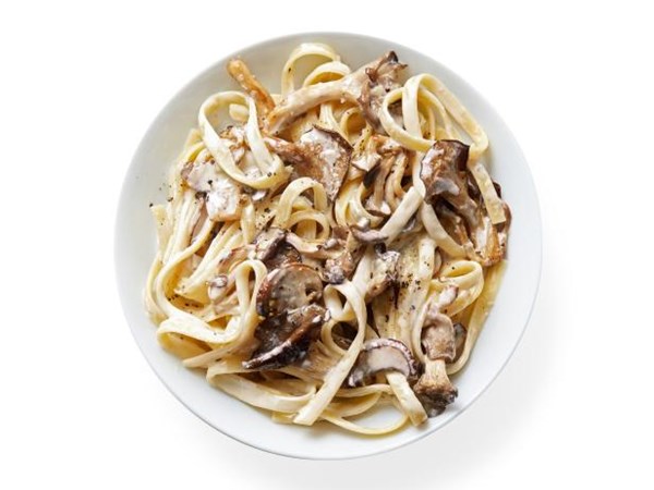 Mushroom-Gorgonzola cream sauce