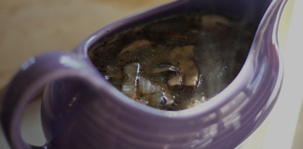 Mushroom gravy