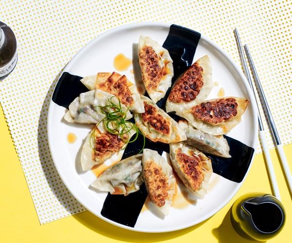 Mushroom gyoza