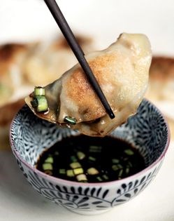 Mushroom gyoza [Eugenia Bone]
