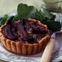 Mushroom herb tarts