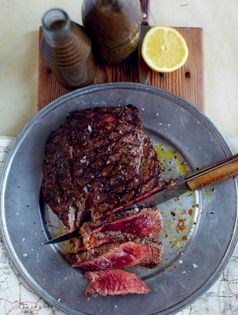 Mushroom ketchup for a blood-red steak