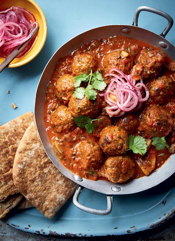 Mushroom kofta curry