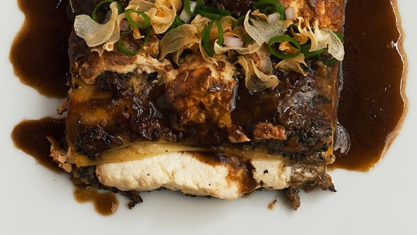 Mushroom lasagna