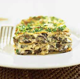 Mushroom lasagna
