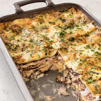 Mushroom lasagna
