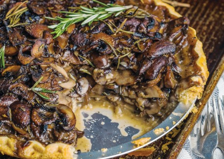 Mushroom lover's pie