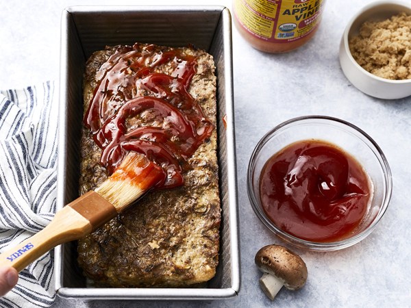 Mushroom meat loaf 