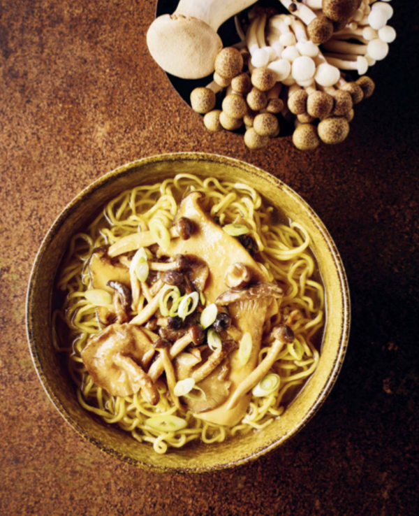 Mushroom miso ramen