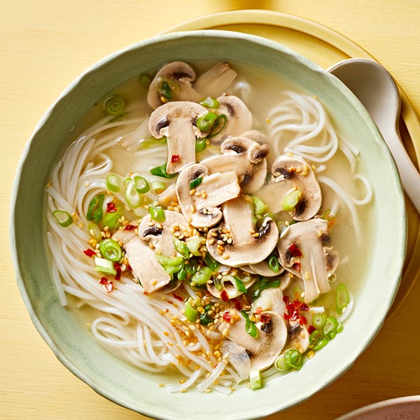 Mushroom miso soup