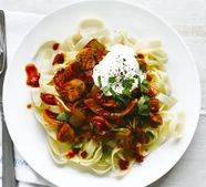 Mushroom paprikash