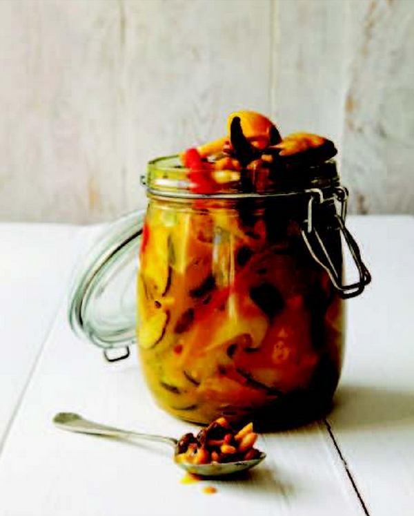 Mushroom piccalilli