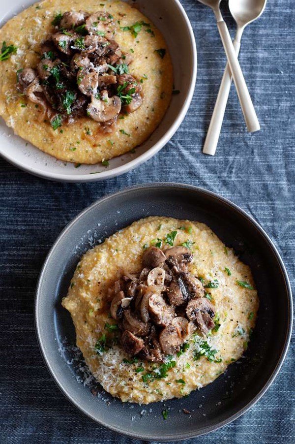 Mushroom polenta
