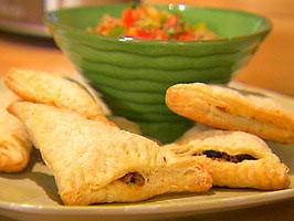 Mushroom puff pasties
