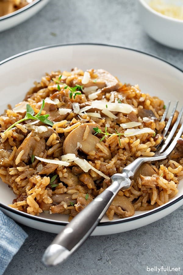 Mushroom rice