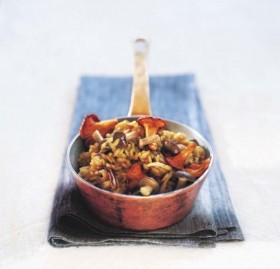 Mushroom risotto
