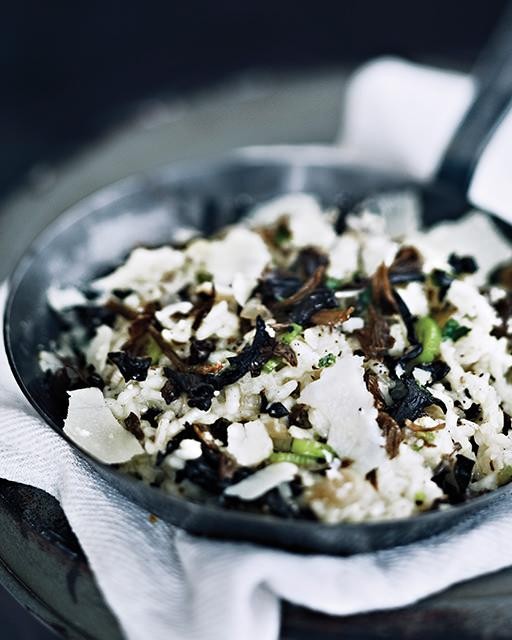 Mushroom risotto