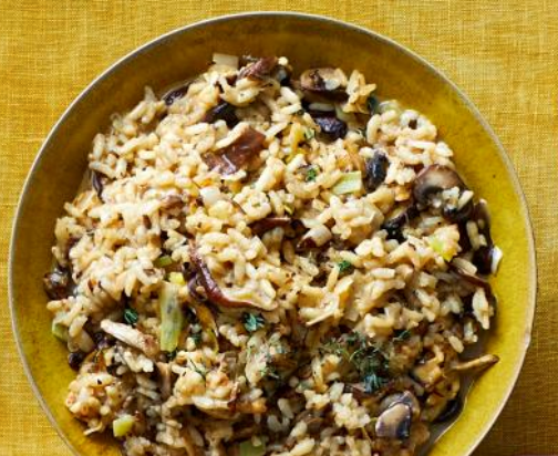 Mushroom risotto 