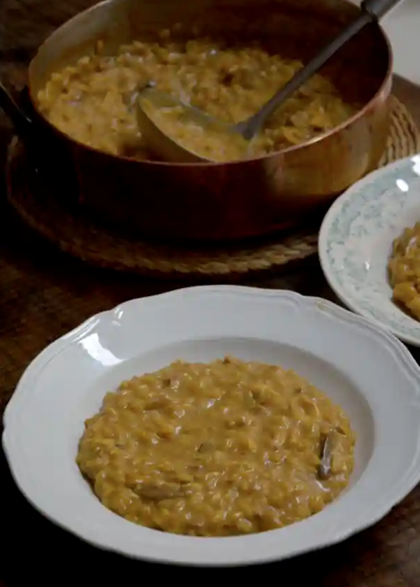 Mushroom risotto