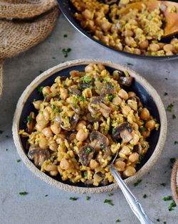 Mushroom risottot