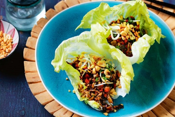 Mushroom san choy bow