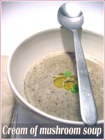 Mushroom soup 