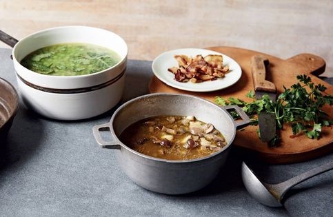 Mushroom soup (Svampesuppe)
