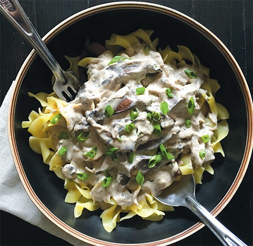 Mushroom Stroganoff