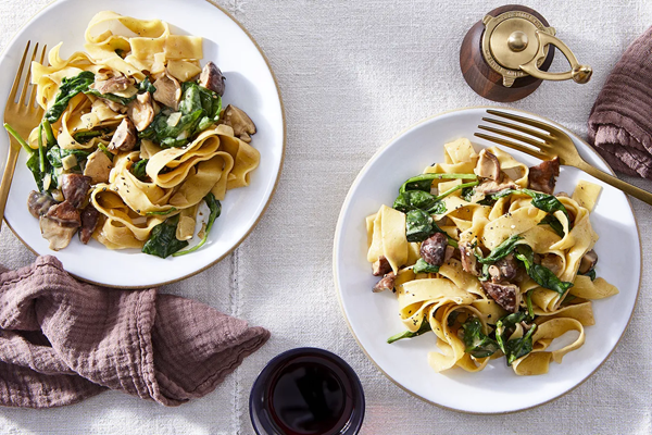 Mushroom stroganoff