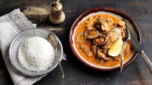 Mushroom Stroganoff 