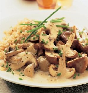 Mushroom Stroganoff