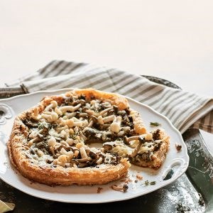 Mushroom tart