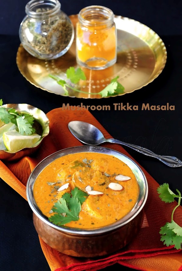 Mushroom tikka masala recipe | Eat Your Books