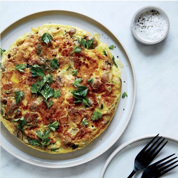 Mushroom tortilla
