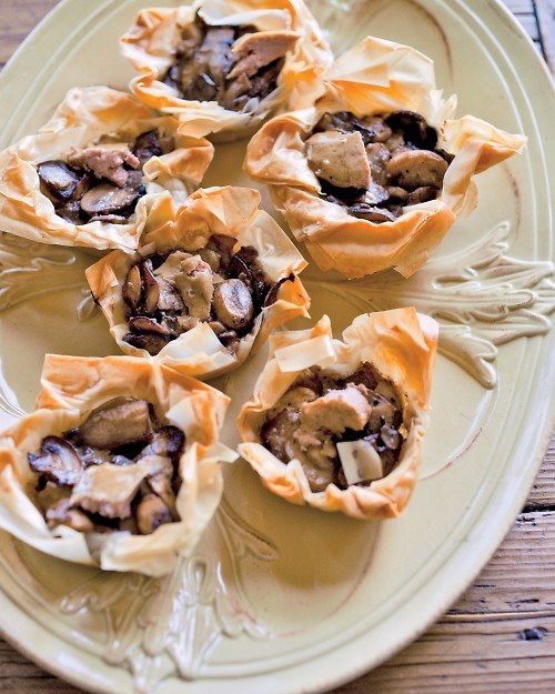 Mushroom Wellington cups