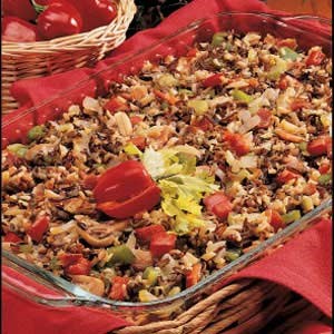 Mushroom wild rice