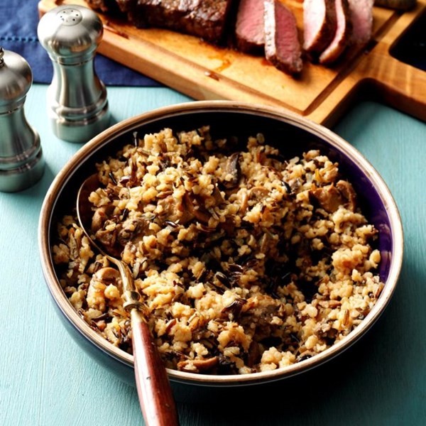 Mushroom wild rice 