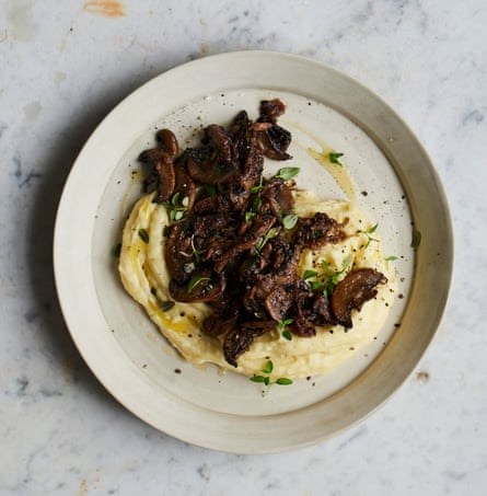 Mushrooms and anchovies