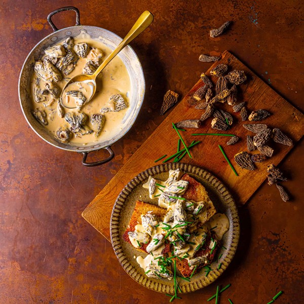 Mushrooms on toast