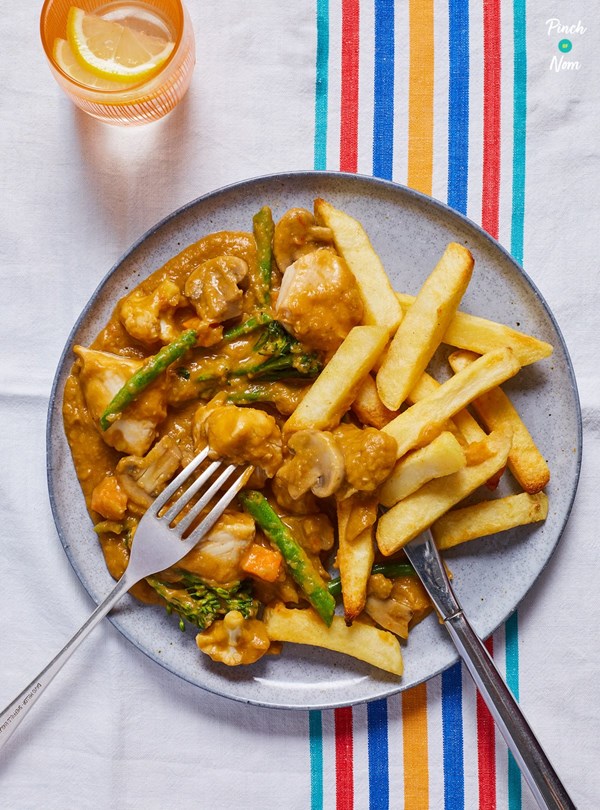 Mushy pea curry