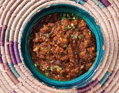 Mussel + tamarind braise (Kategh muluk/sadaf-e do kafeh)