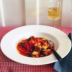 Mussel & tomato soup (Zuppa di cozze)