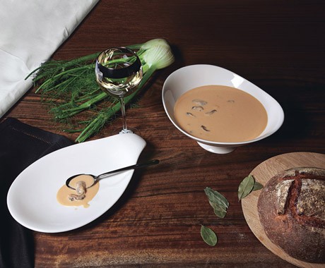 Mussel and fennel bisque