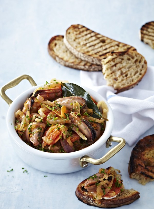 Mussel escabeche