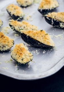 Mussel gratin